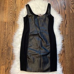 Bailey 44 dress with leather